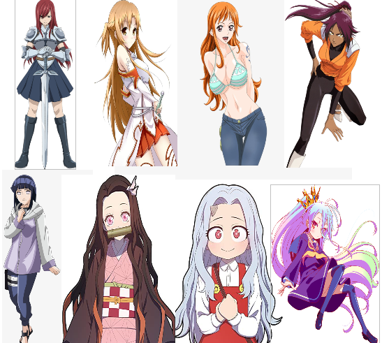 Popular Female Anime Characters Weve All Had A Crush On  by Skye C   Sociomix