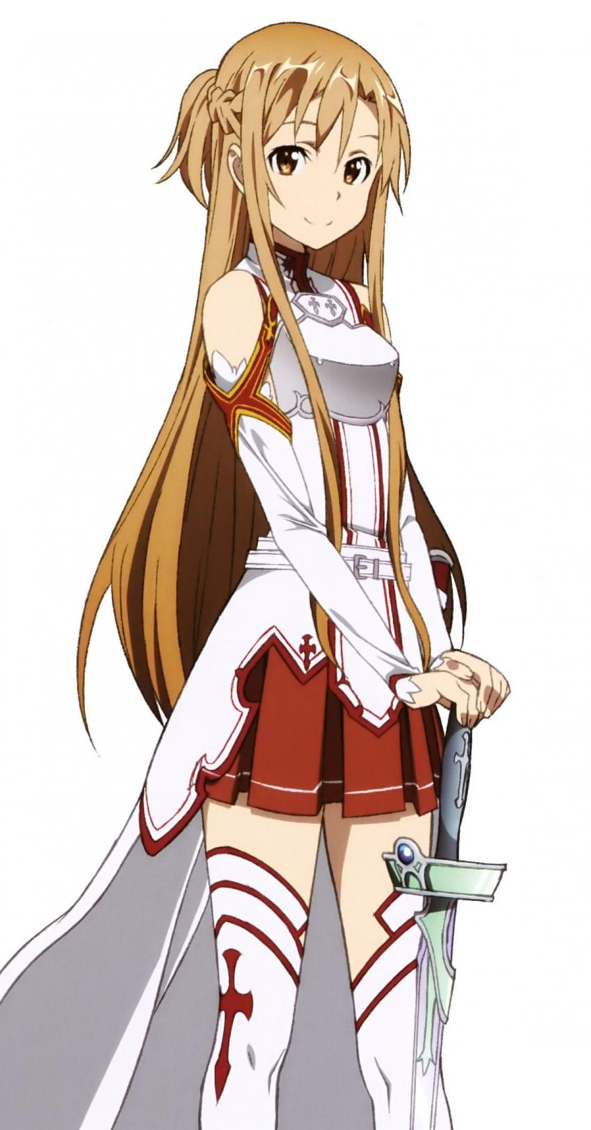 Asuna, female anime character from Sword Art Online