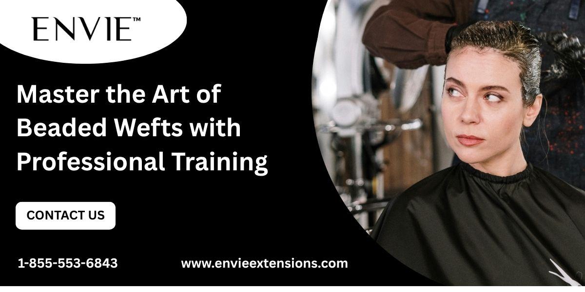 Master The Art Of Beaded Wefts With Professional Training by Envie Extensions