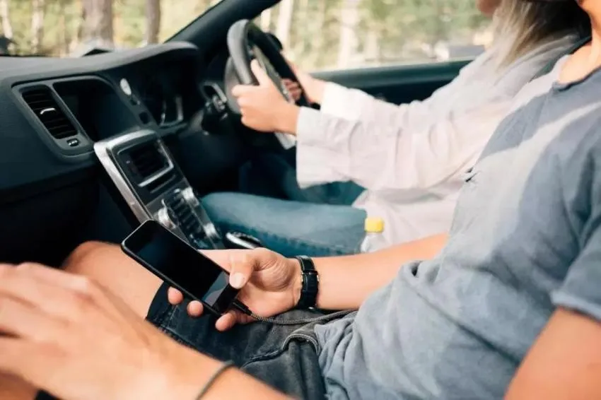 instructor on phone driving instructors on phone