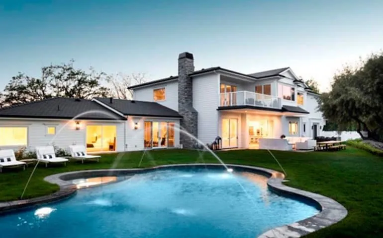 Scott Disick's home Photo of Scott Disick's large estate