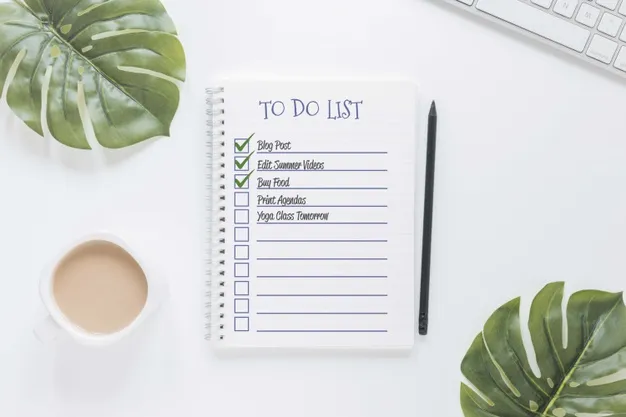 create a todo list and take breaks