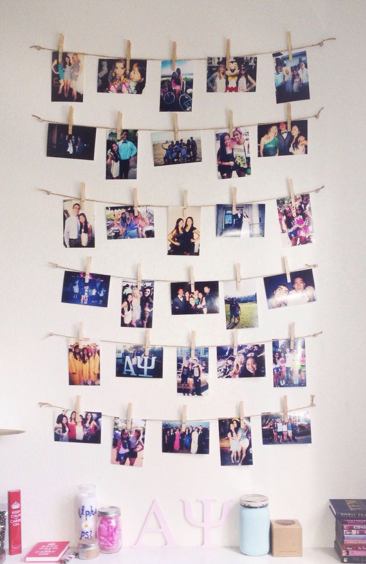 The easiest and most creative ways to decorate your room with photos