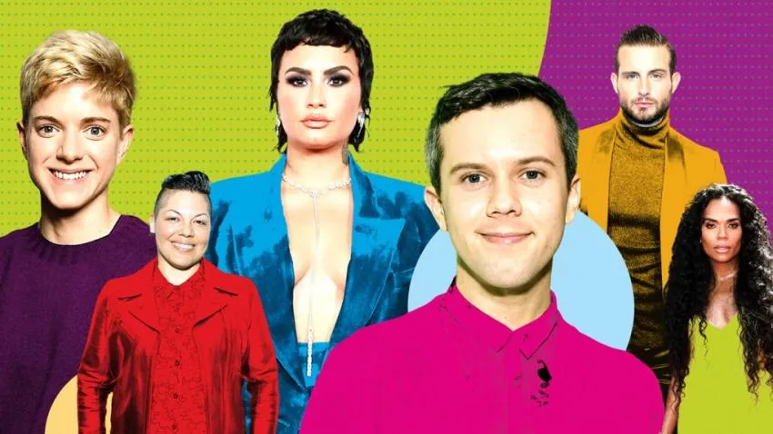 How can nonbinary look feminine or masculine