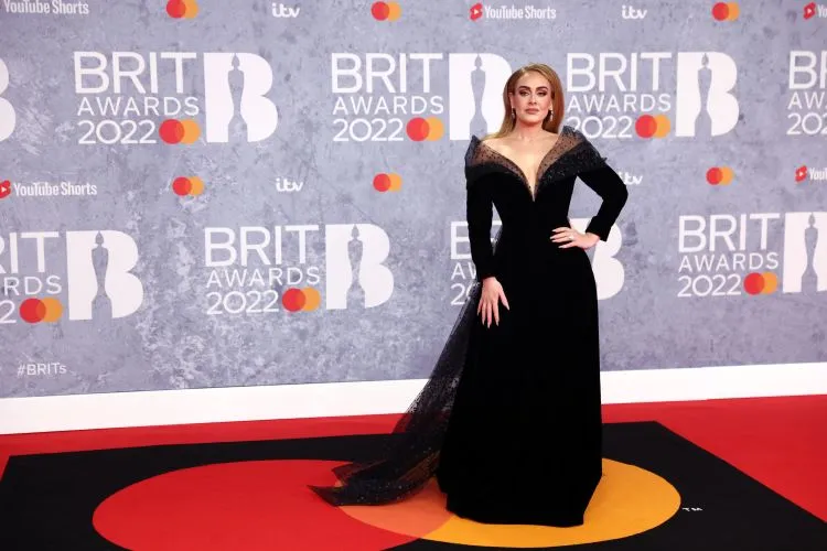 Adele at the Brit Awards 2022 Adele at the Brit Awards 2022