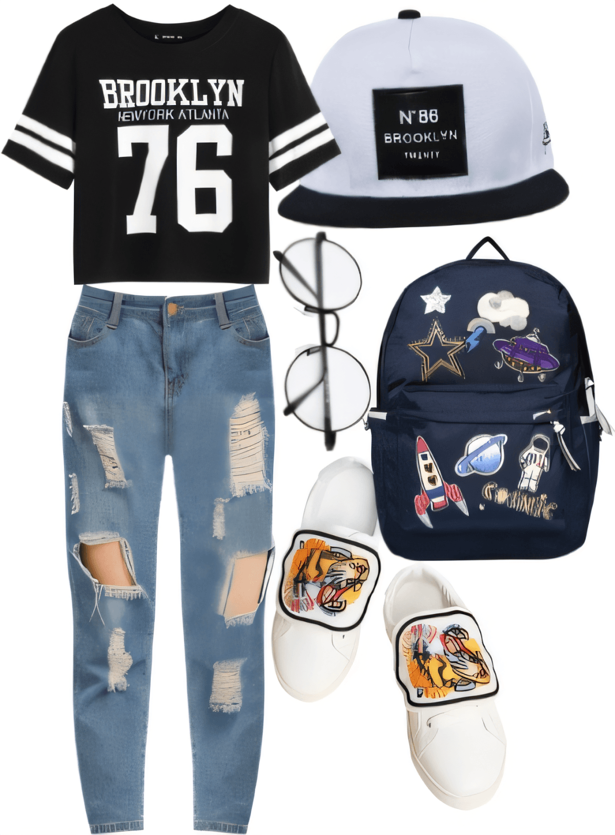 Urban Explorer: Brooklyn Street Style Meets Space Age Cool by DEEPIKA
