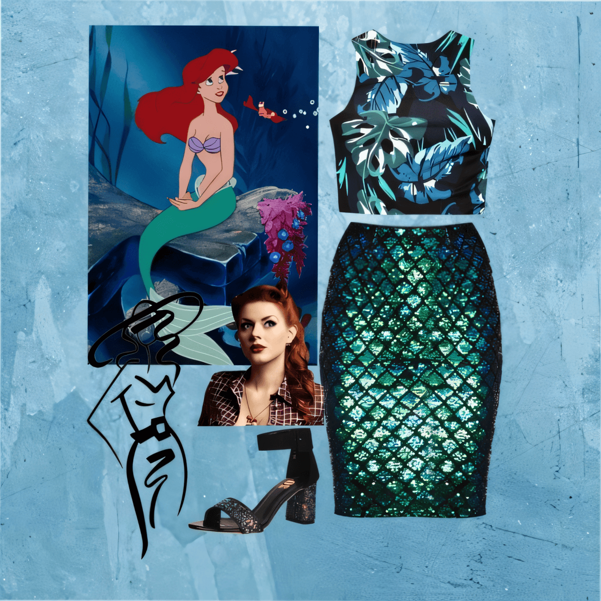 Modern Mermaid Magic: Urban Siren Style by Jagreeti Singh