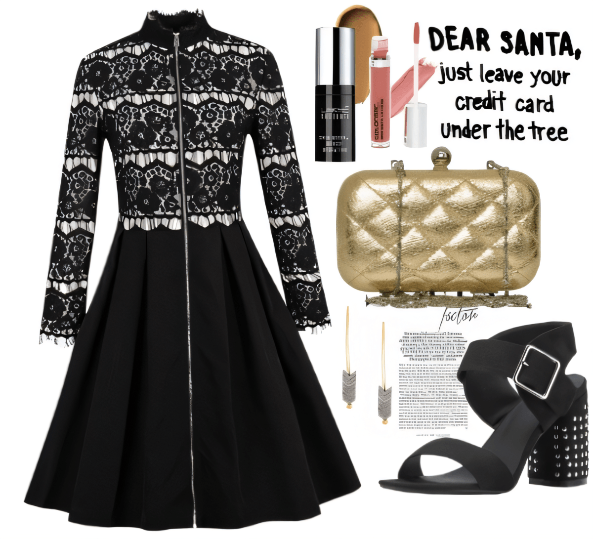 Lace & Luxury: A Gothic Romance Holiday Soirée Edit by Rubina Shaikh