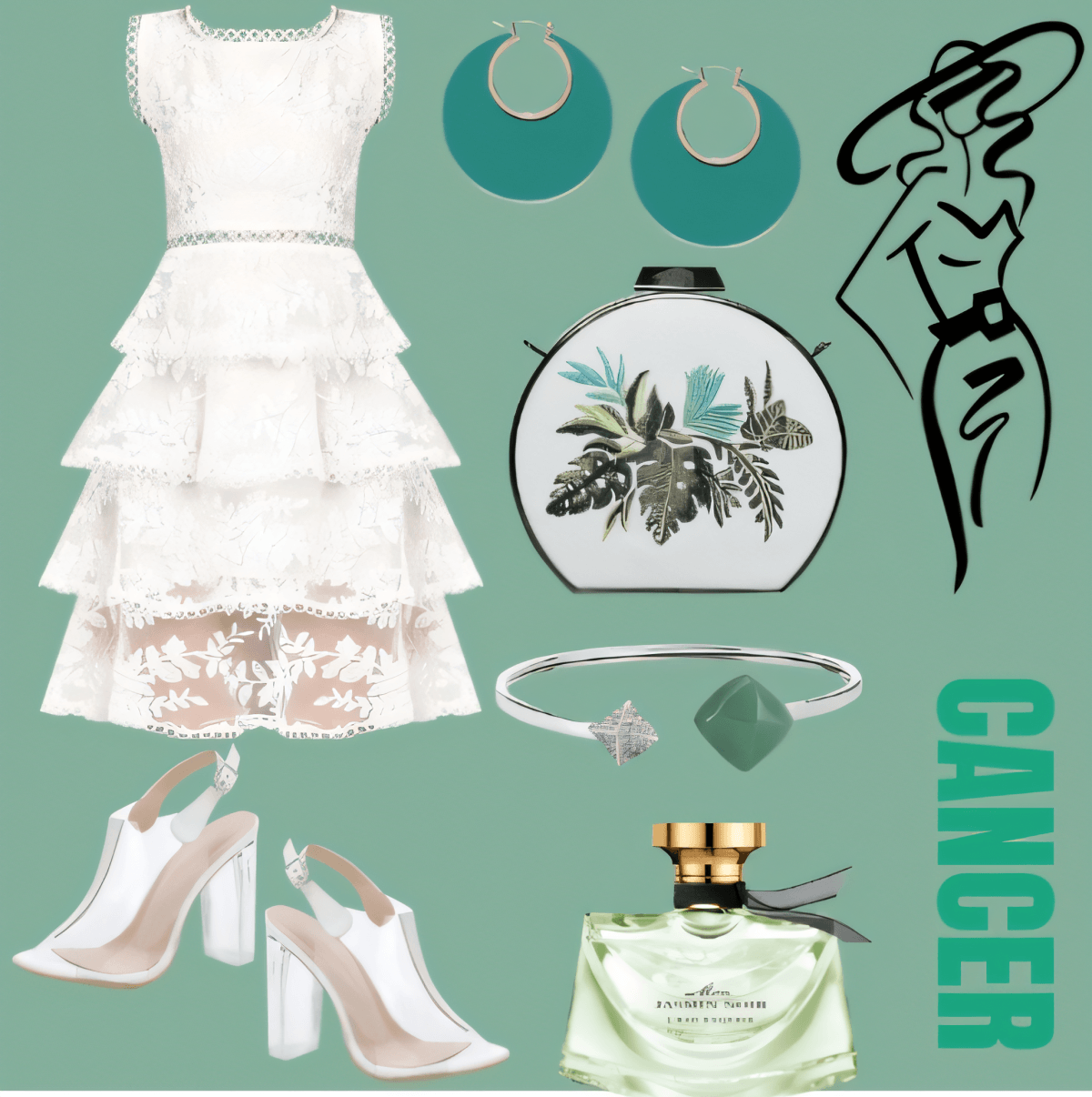 Ethereal Garden Party: A White Tiered Romance by Jagreeti Singh