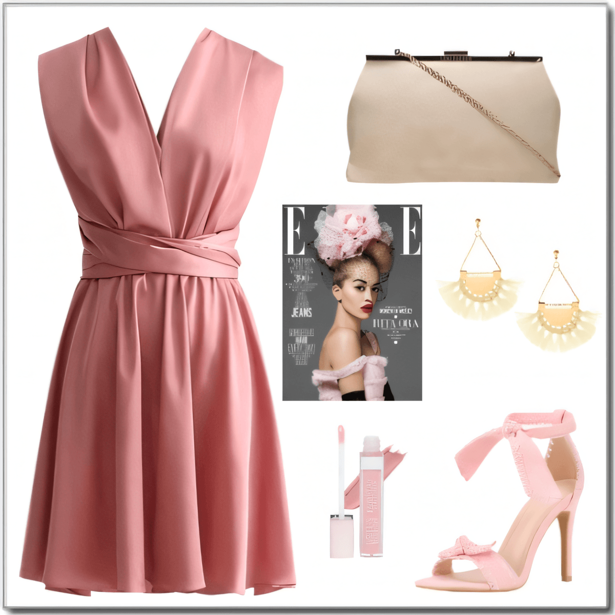 Blush Hour: Vintage Romance Meets Modern Grace by Rubina Shaikh