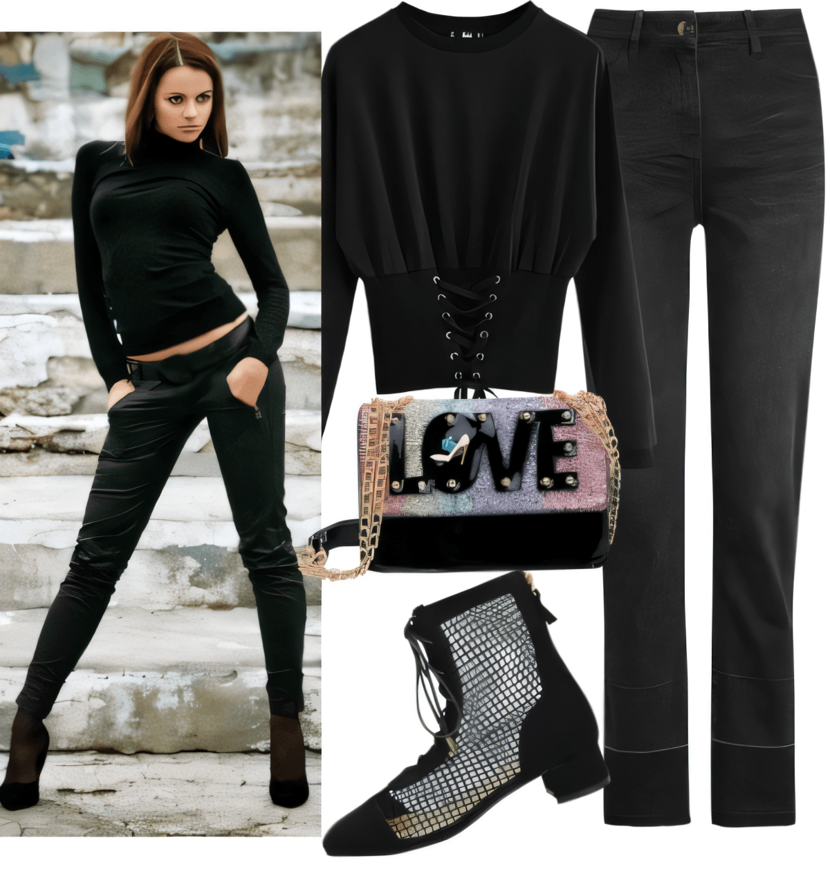 Midnight Maven: Urban Edge Meets Gothic Glamour Midnight Maven: Urban Edge Meets Gothic Glamour by swati