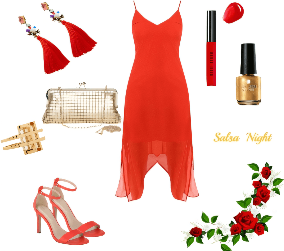 Red Hot Salsa Siren - Dancing Through the Night Red Hot Salsa Siren - Dancing Through the Night by Divya Rachel Daniel