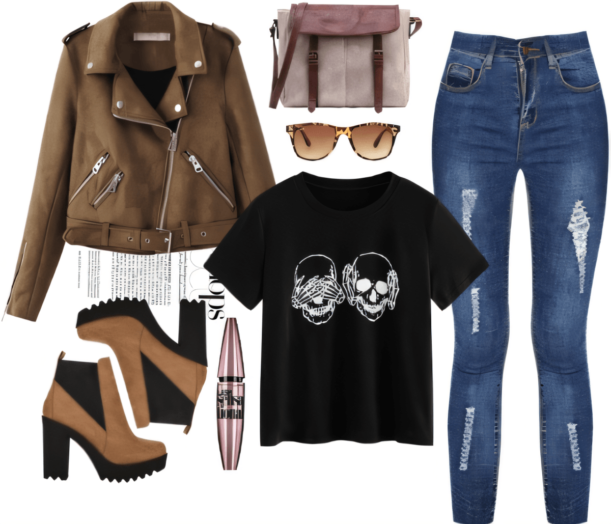 Edgy Chic Meets Urban Cool: The Perfect Rebel Luxe Look by Rubina Shaikh