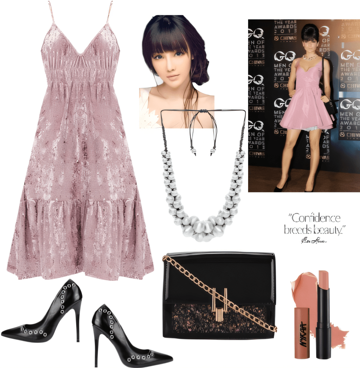 Velvet Dreams in Dusty Rose: A Romantic Night Out Edit by Jagreeti Singh