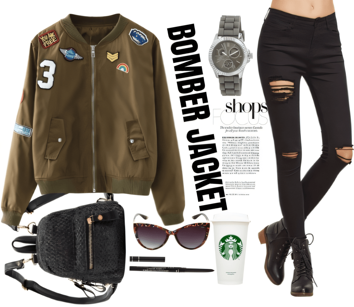 Urban Explorer: Military-Chic Meets Street Style by Rubina Shaikh