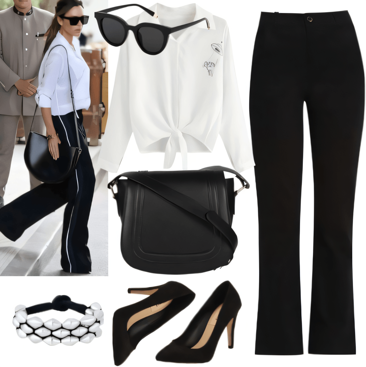 Monochrome Maven: Classic Black & White Power Look by Jagreeti Singh