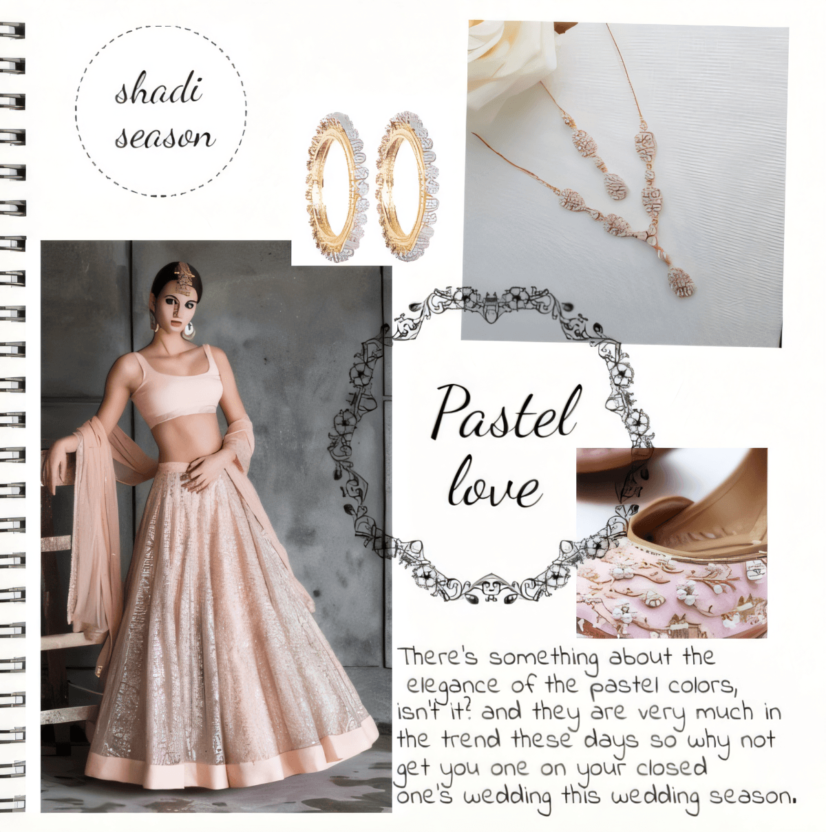 Blush Hour: Ethereal Romance in Rose Gold Elegance by Divisha Mall