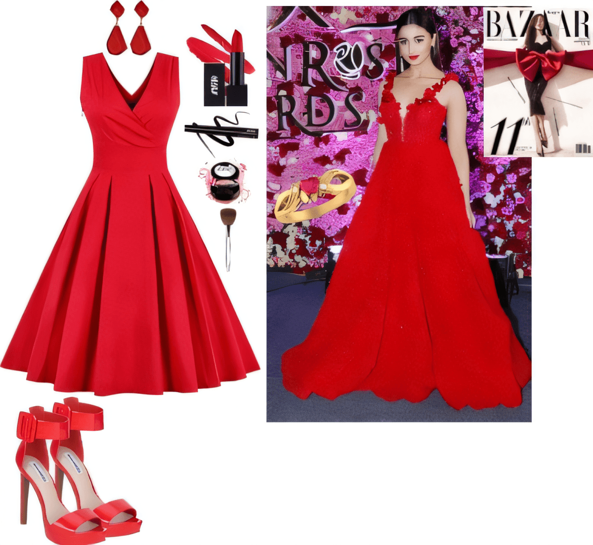 Lady in Red: Timeless Glamour Meets Modern Romance by Ruksar Rehman
