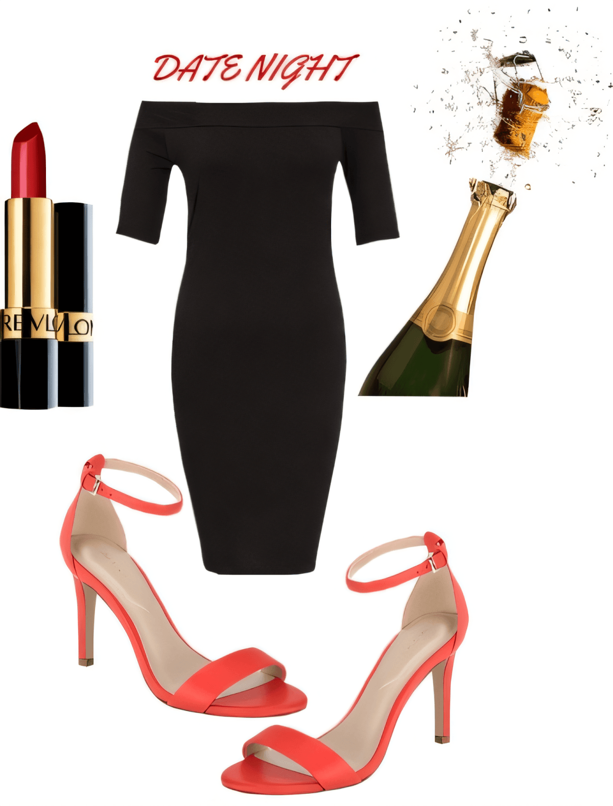 Classic LBD meets Coral Crush: The Ultimate Date Night Stunner Classic LBD meets Coral Crush: The Ultimate Date Night Stunner by Jaanvi Chowhan