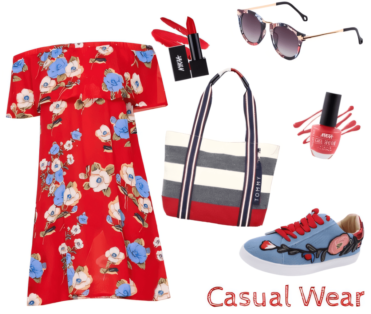 Blooming in Red: A Floral Romance with Urban Edge by Poonam Popli