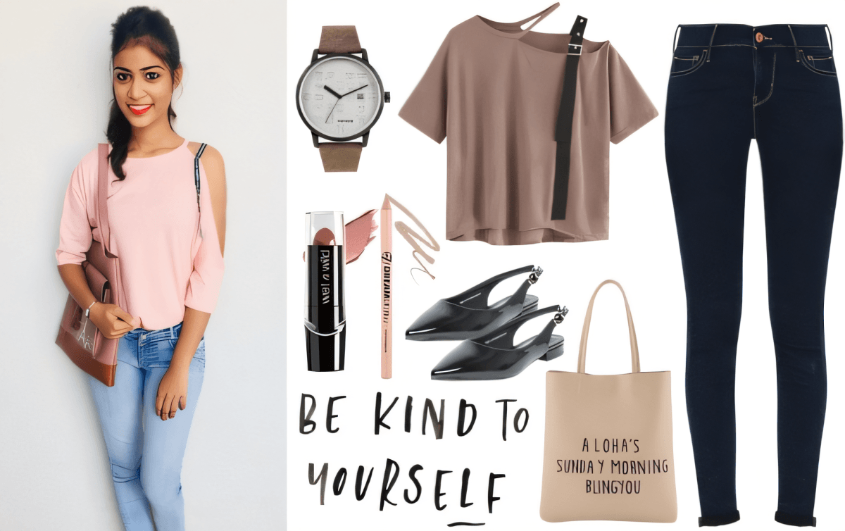 Effortless Elegance: The Blush & Denim Dream by Deepika Maheshwari