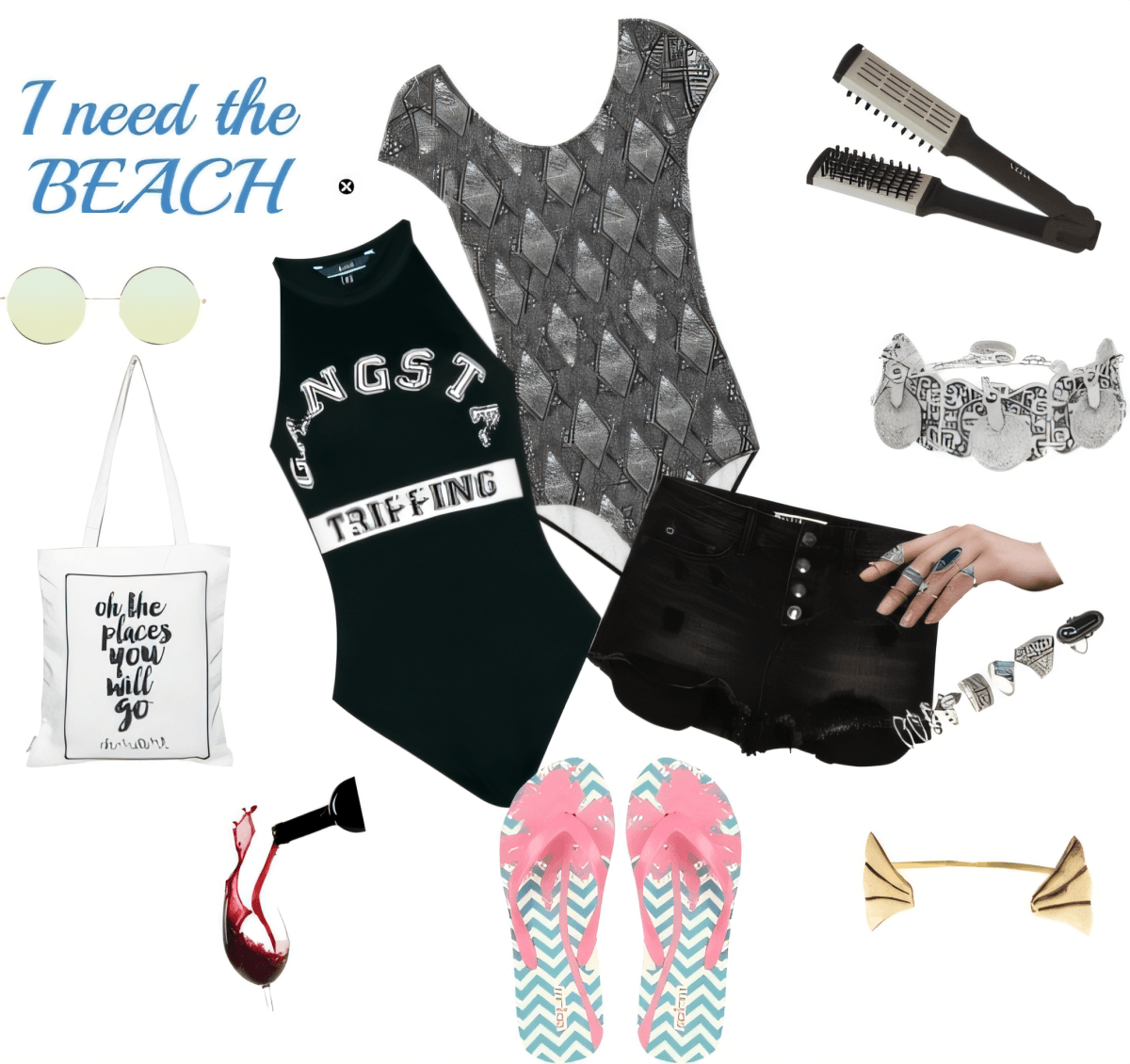 Beach Babe Meets Urban Edge: The Ultimate Summer Escape Look by Akancha Jain