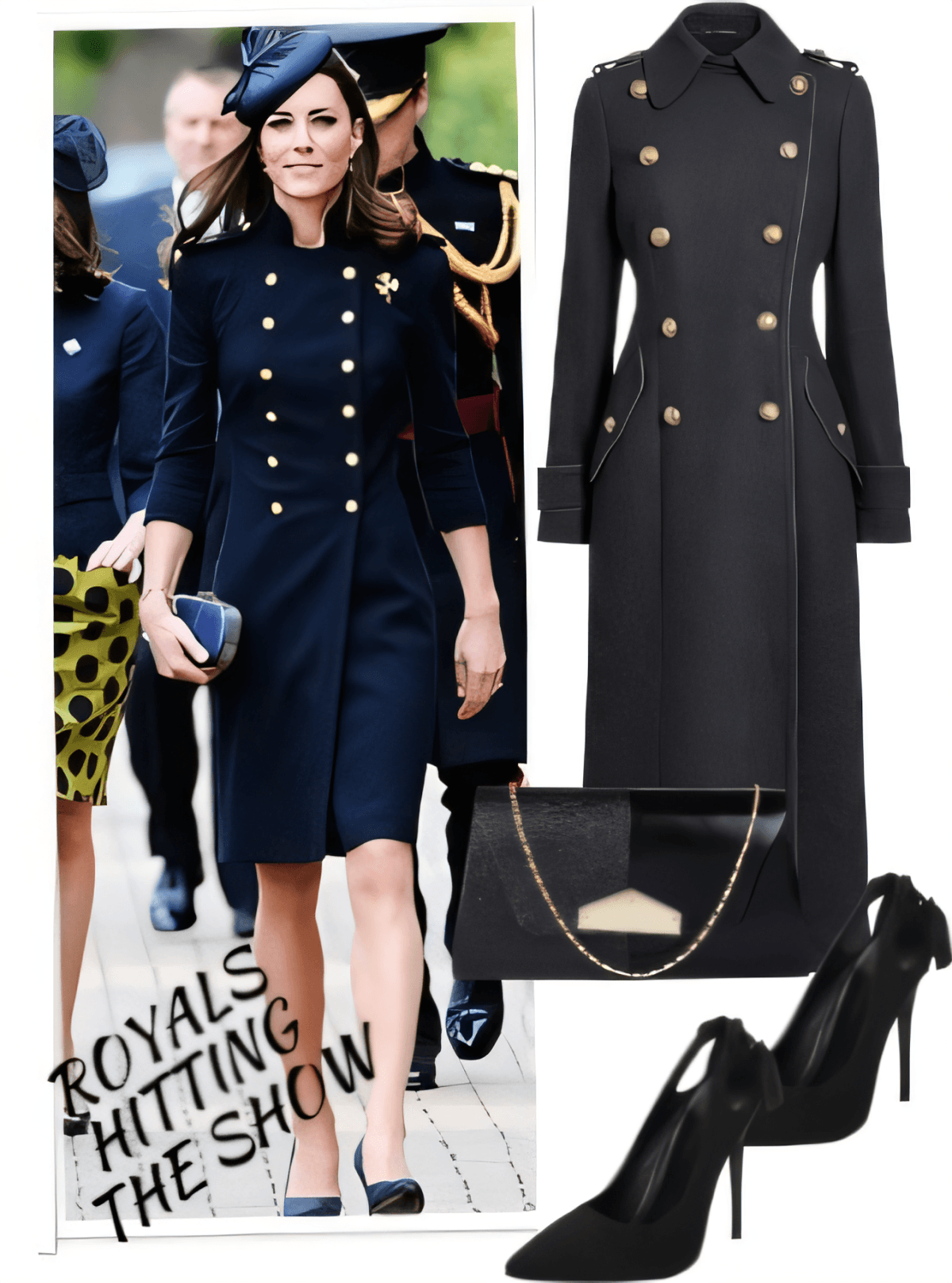 Naval-Inspired Elegance: The Military Coat Masterpiece by Pragya Sharma