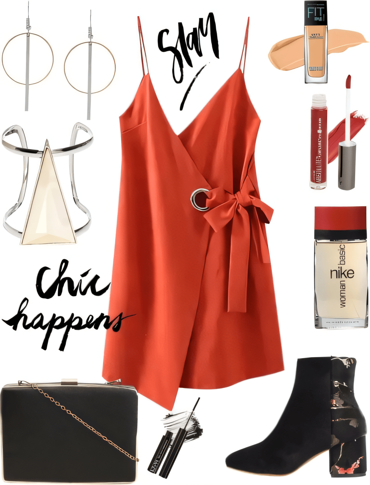 Red Hot Romance: Urban Sophistication Meets Feminine Flair by GIVENCHY DSILVA