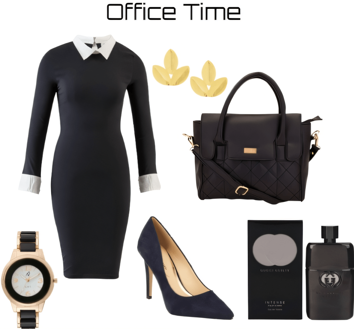 Timeless Elegance: The Power Player's Perfect Office Ensemble by sanyakhurana25