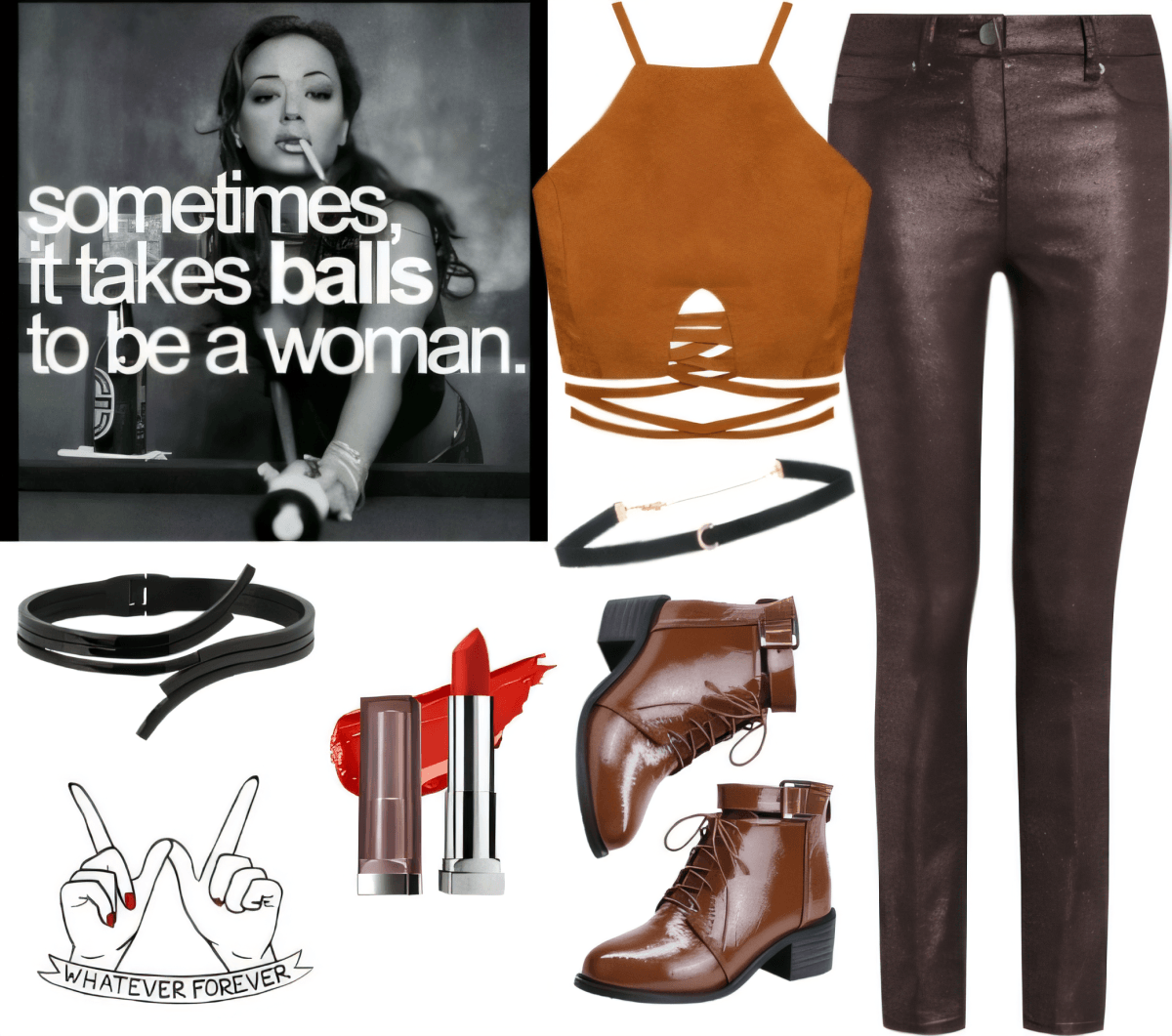 Rebel With A Cause: Bold Leather & Bronze Power Play by Jagreeti Singh