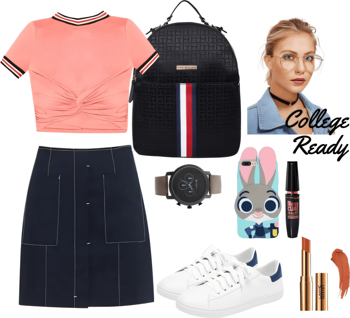Campus Chic: The Perfect College Prep Look by Sanjana
