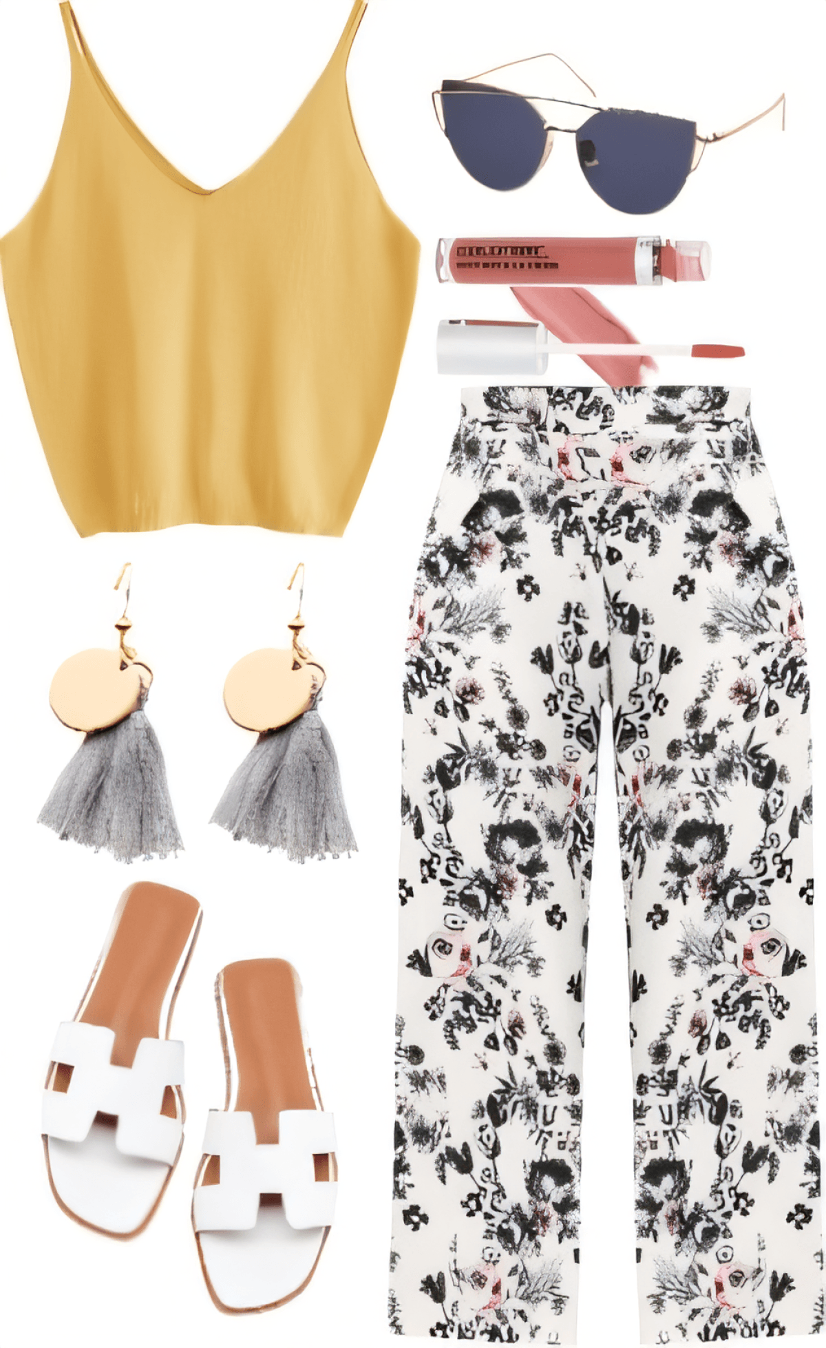 Breezy Botanical Bliss: Summer's Perfect Resort-Ready Ensemble by Lacas