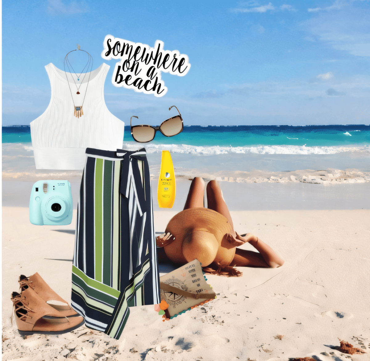 Coastal Chic: The Ultimate Beach-to-Boardwalk Ensemble by DEEPIKA