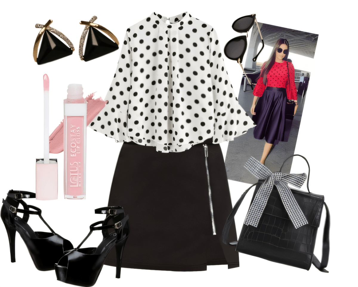Polka Perfect: Classic Parisian Chic Meets Modern Edge by Sanya Kukreja