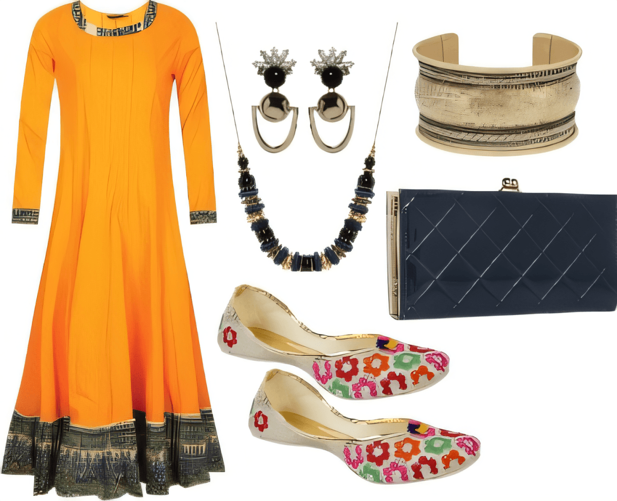 Marigold Magic: Traditional Elegance Meets Modern Flair by Sushmita Jorwal