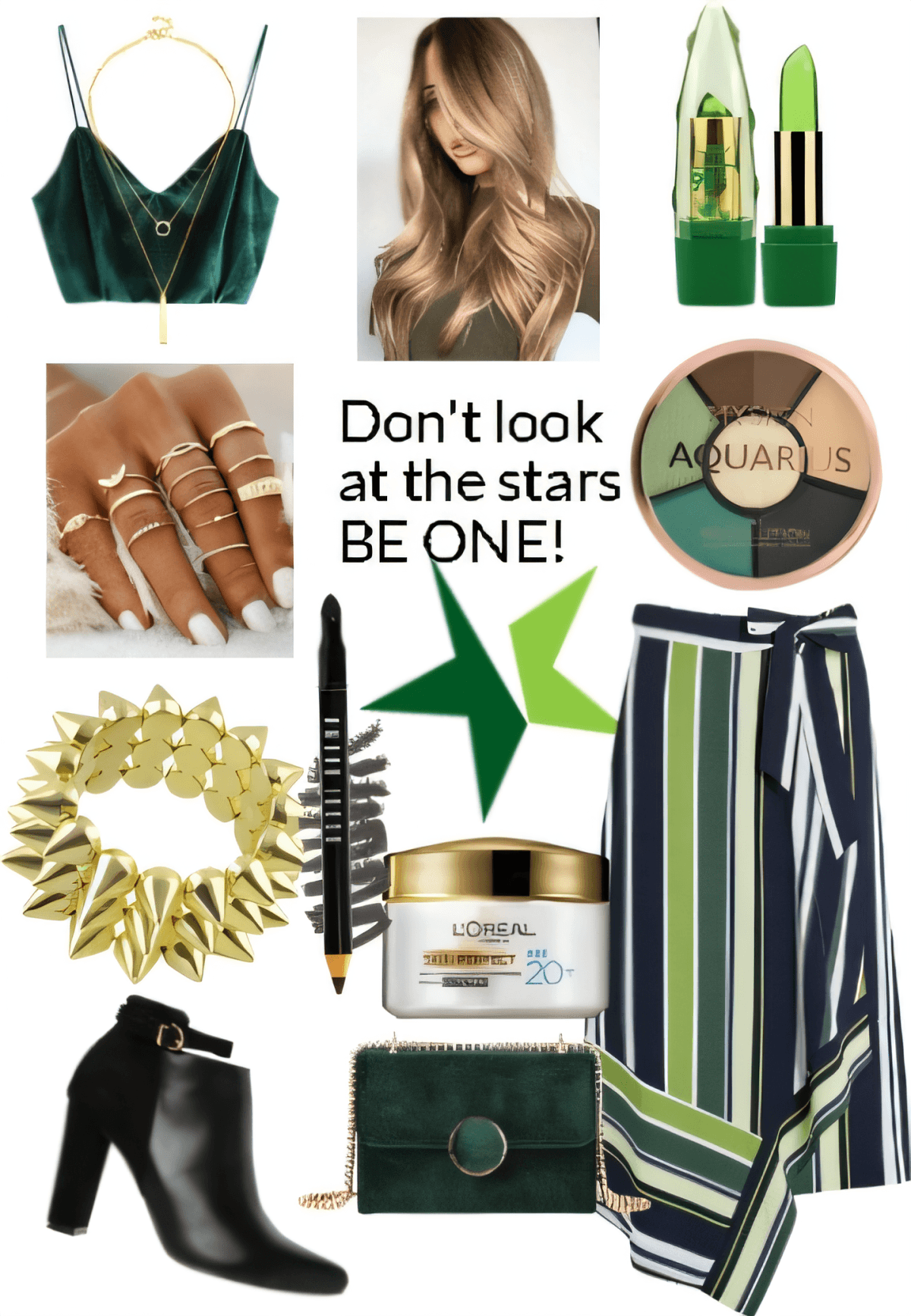 Emerald Dreams & Geometric Glamour: A Modern Aquarius Aesthetic Emerald Dreams & Geometric Glamour: A Modern Aquarius Aesthetic by Miloni Jhaveri