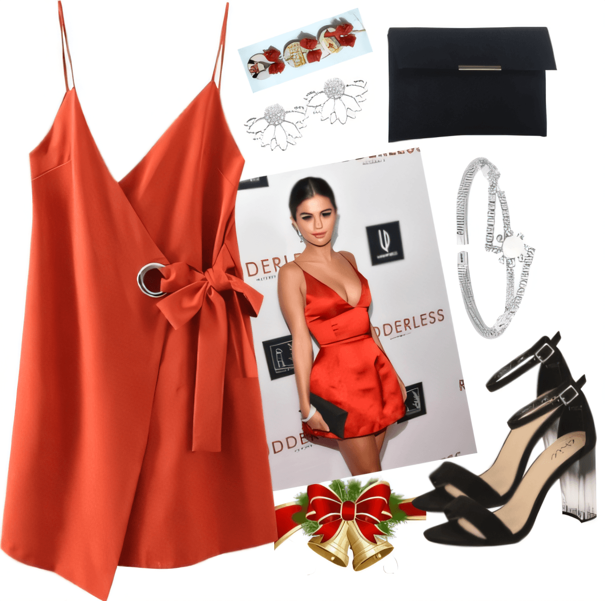 Red-Hot Holiday Glamour: The Perfect Party Season Wrap Dress Edit by Rubina Shaikh
