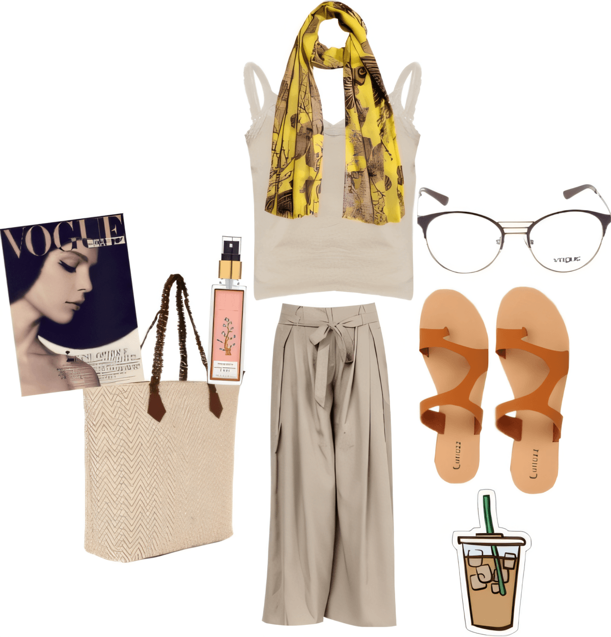 Coastal Chic: The Ultimate Summer Coffee Run Edit by Jaanvi Chowhan