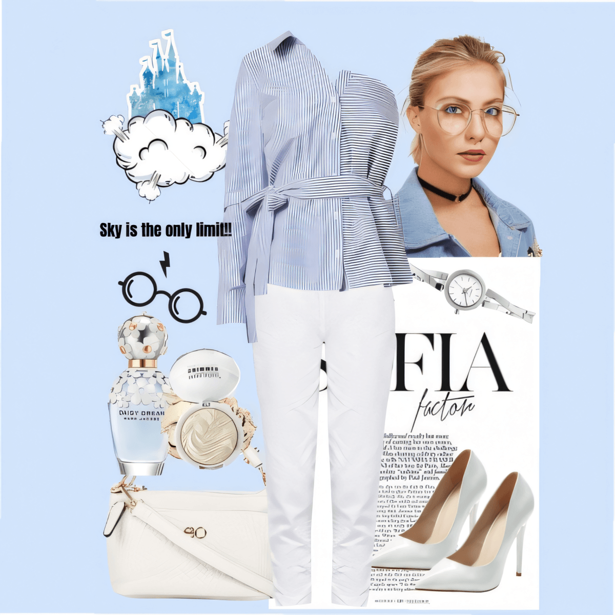 Ethereal Elegance: Cloud Nine Business Chic by Deepika Maheshwari