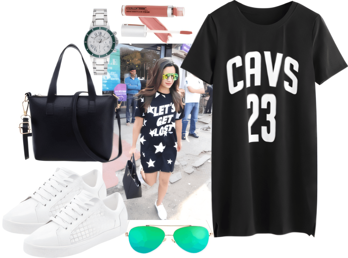 Sporty Chic CAVS Streetwear Ensemble by Rubina Shaikh