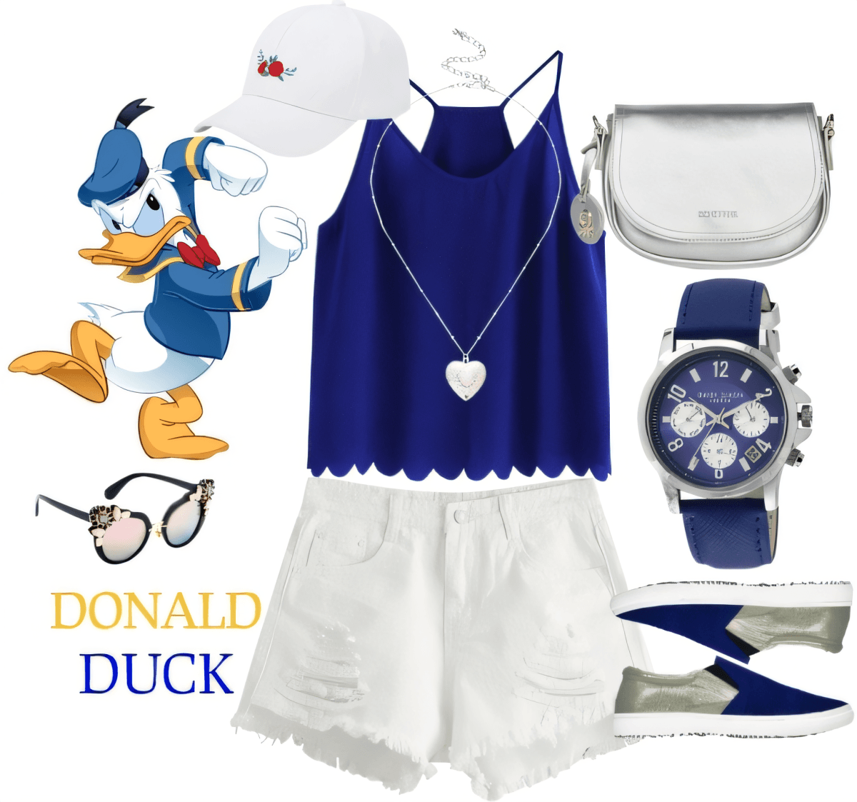 Donald Duck's Nautical Charm: A Playful Summer Escapade by Sanya Kukreja