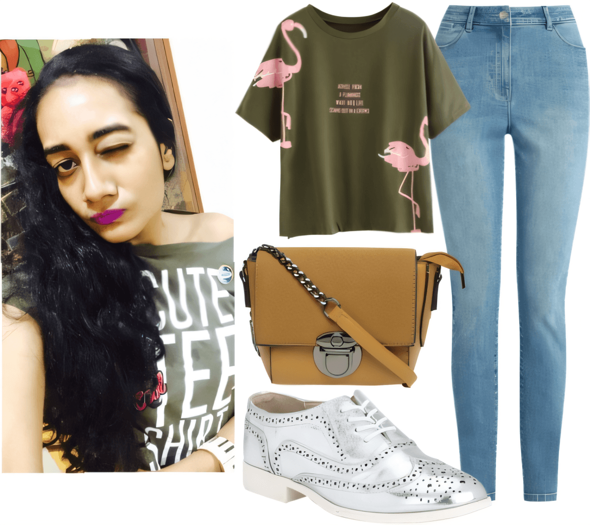 Flamingo Flair Meets Urban Chic by Miloni Jhaveri