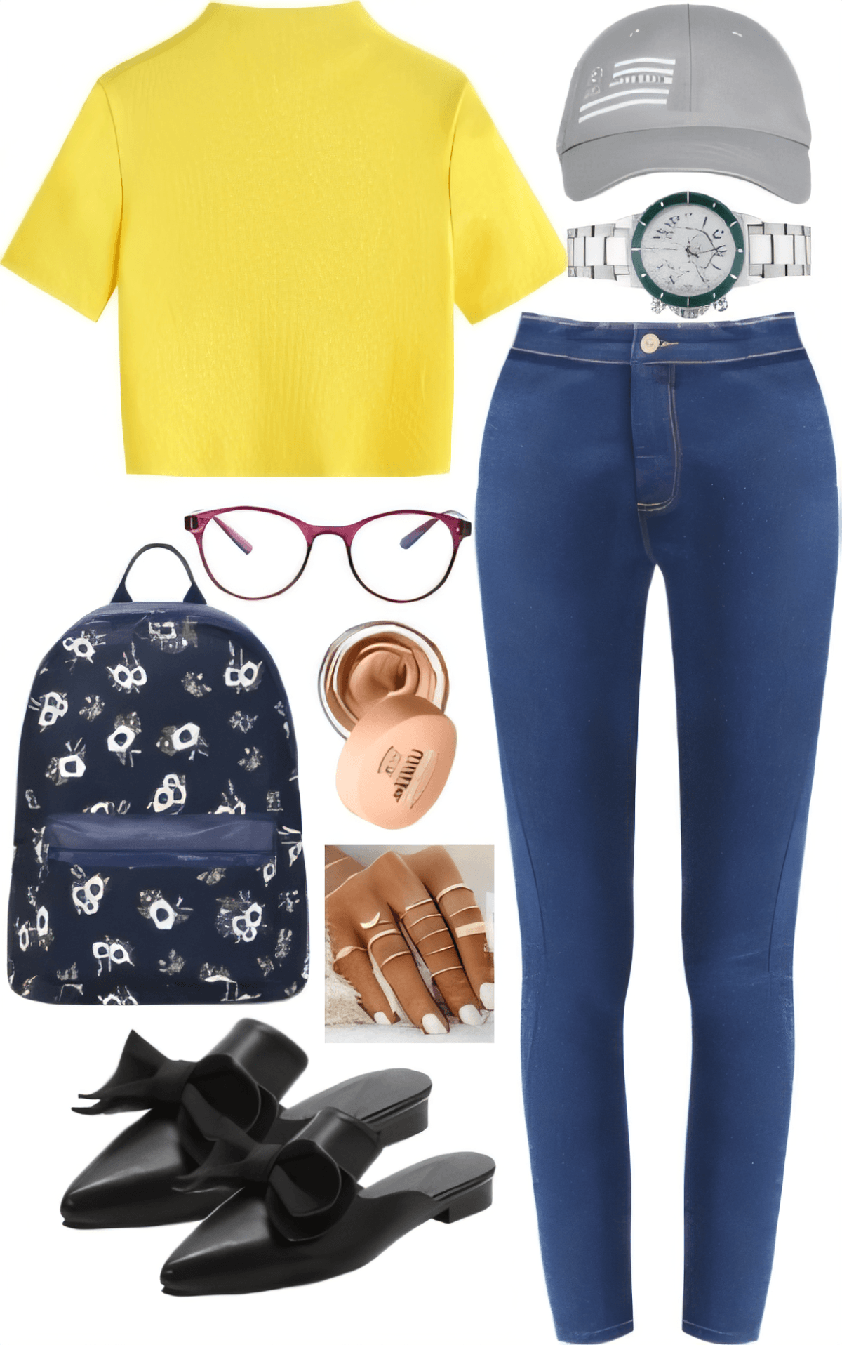Sunny Side Chic: Modern Minimalist Meets Campus Cool by Rubina Shaikh