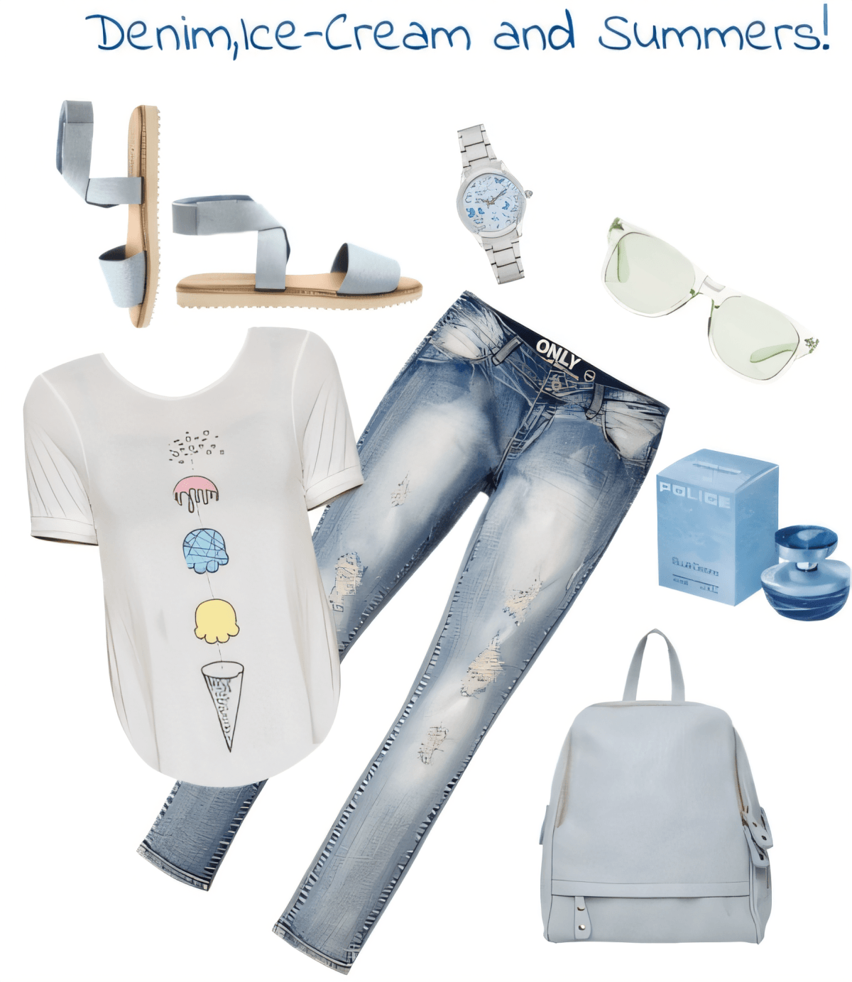 Ice Cream Dreams & Denim: A Summer Love Story by sanyakhurana25
