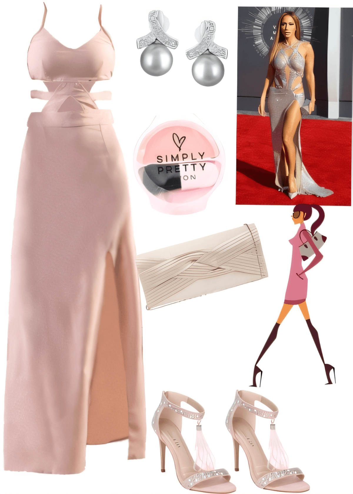 Blush Hour: Ethereal Elegance in Rose Gold Dreams by Jagreeti Singh