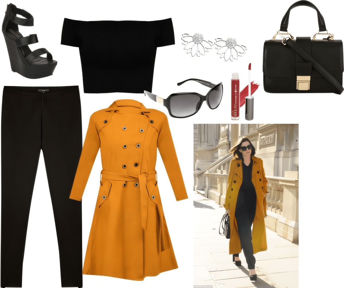 Marigold Magic: Urban Sophisticate's Dream Ensemble by Akancha Jain