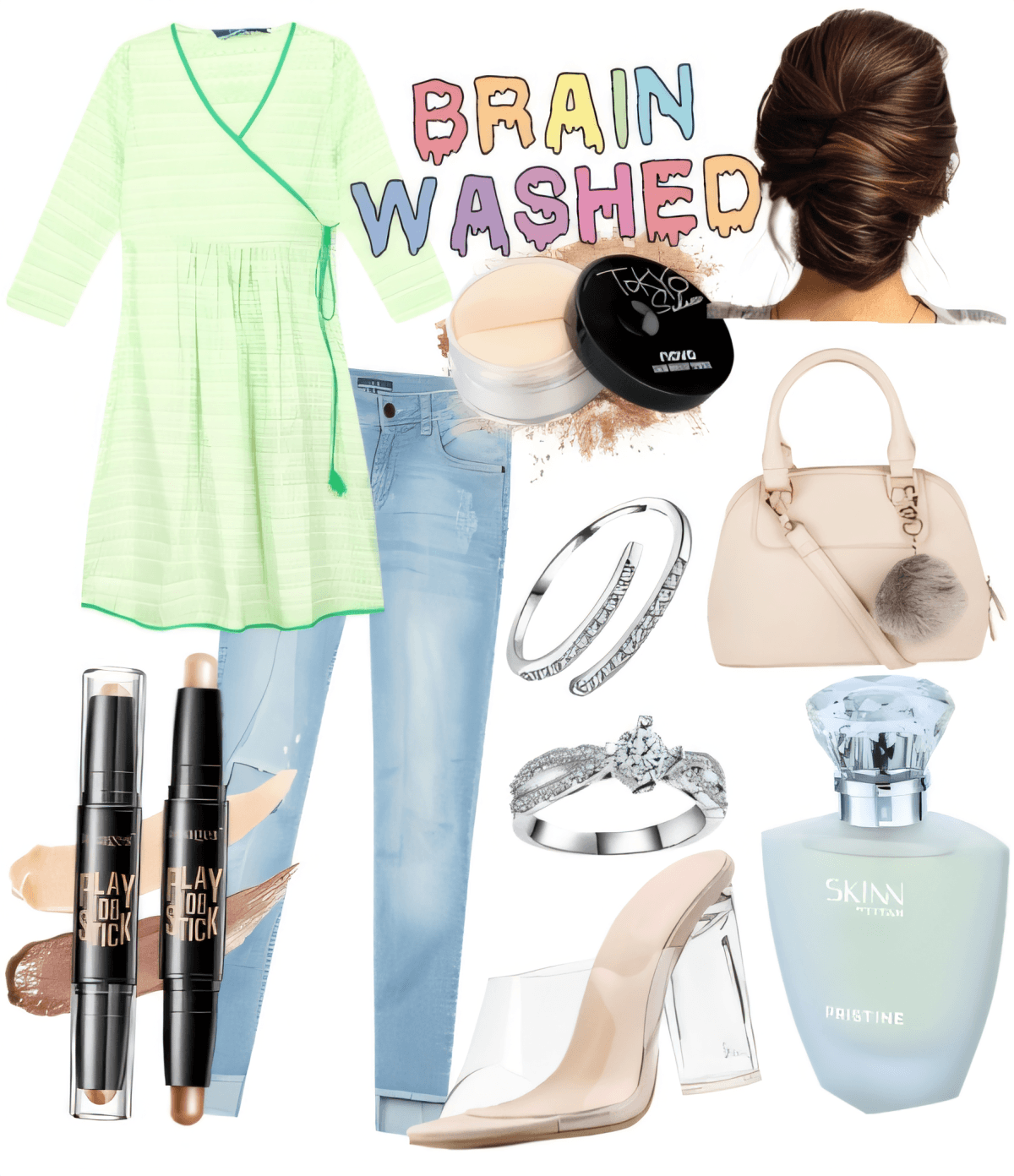 Mint Breeze Elegance: A Day-to-Night Dream by Miloni Jhaveri