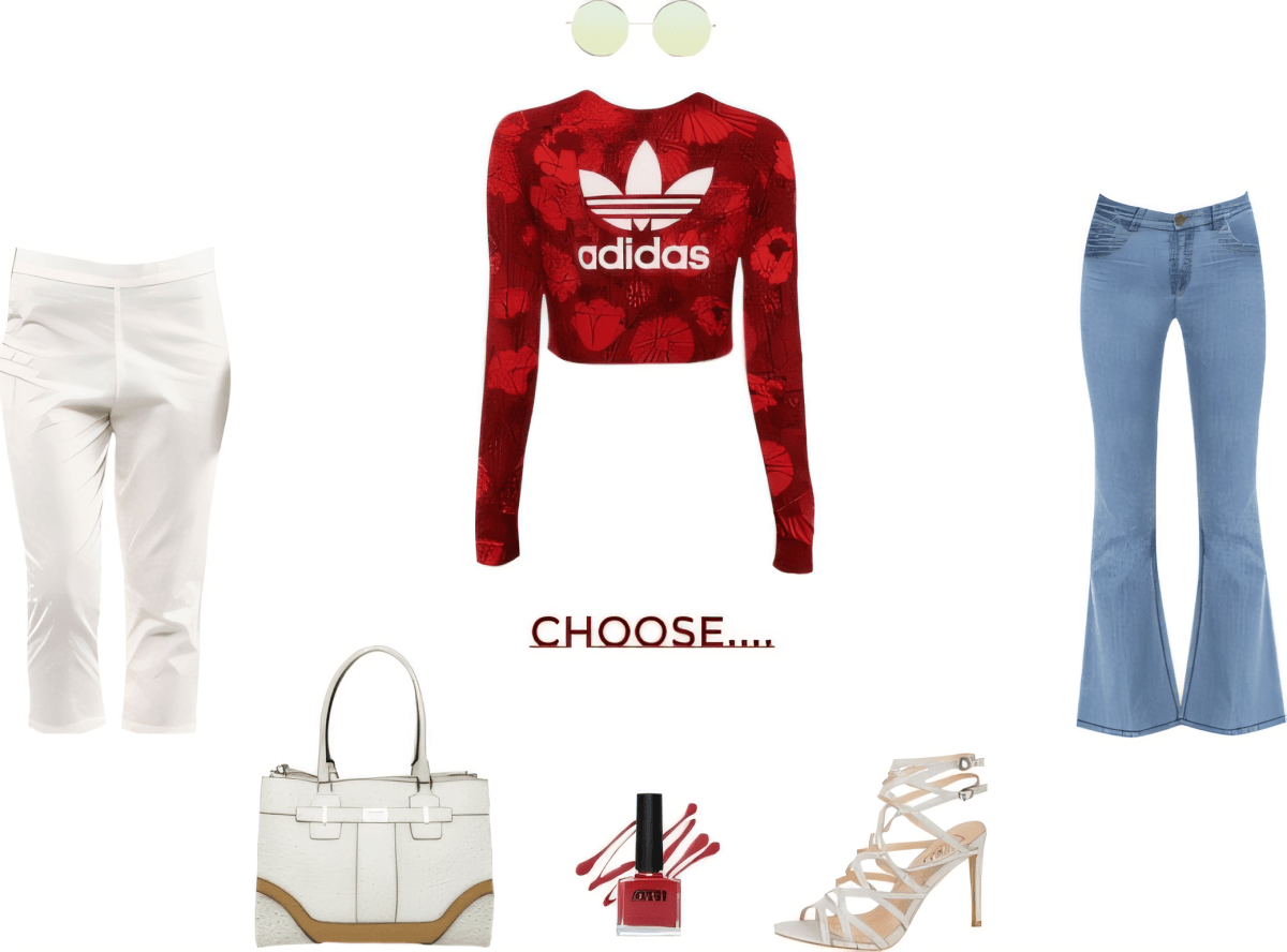 Red Hot Athleisure Meets Classic Chic Red Hot Athleisure Meets Classic Chic by Talya Verma