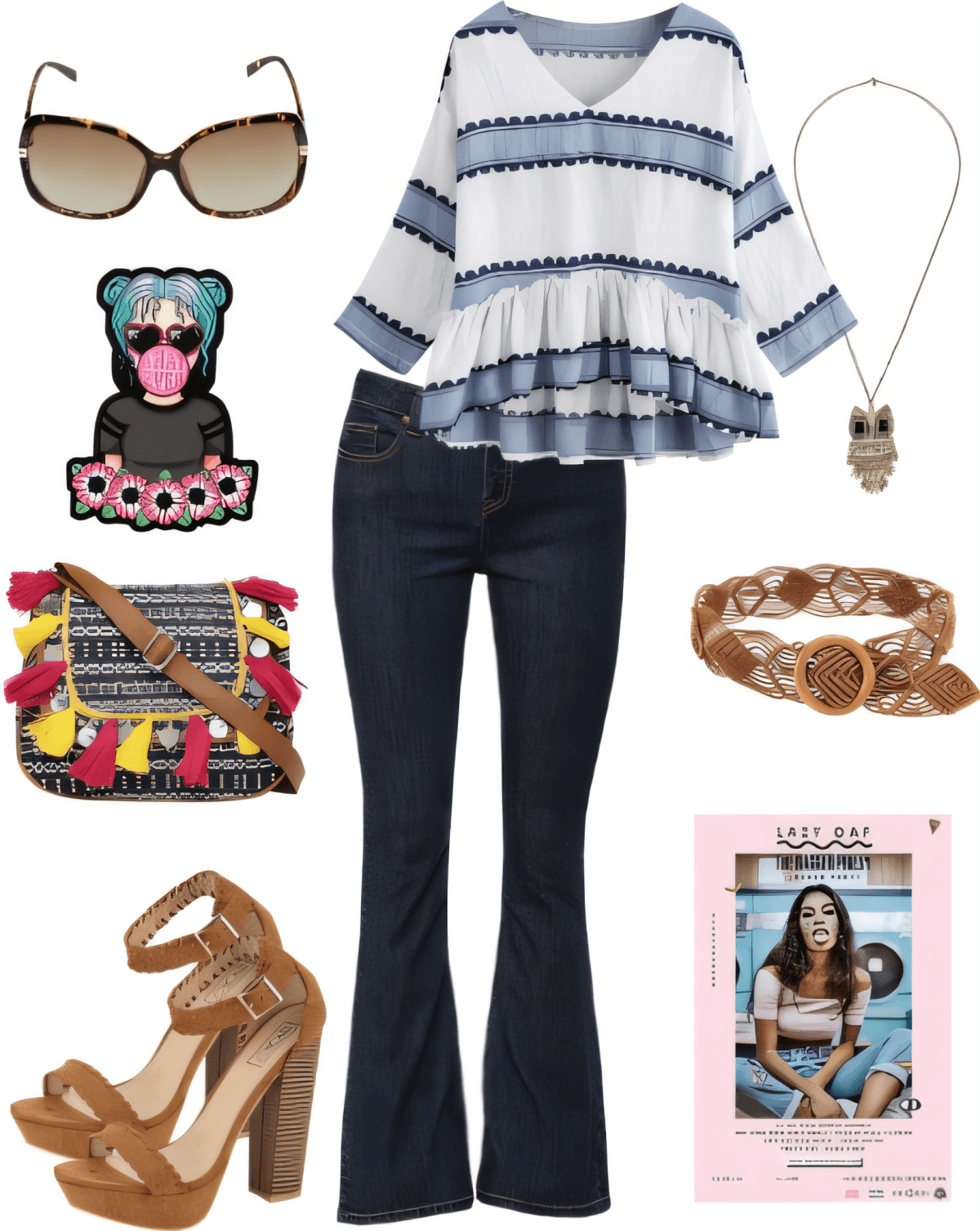 Boho Chic Meets Modern Flair: The Perfect Summer Strut Boho Chic Meets Modern Flair: The Perfect Summer Strut by Divya Rachel Daniel