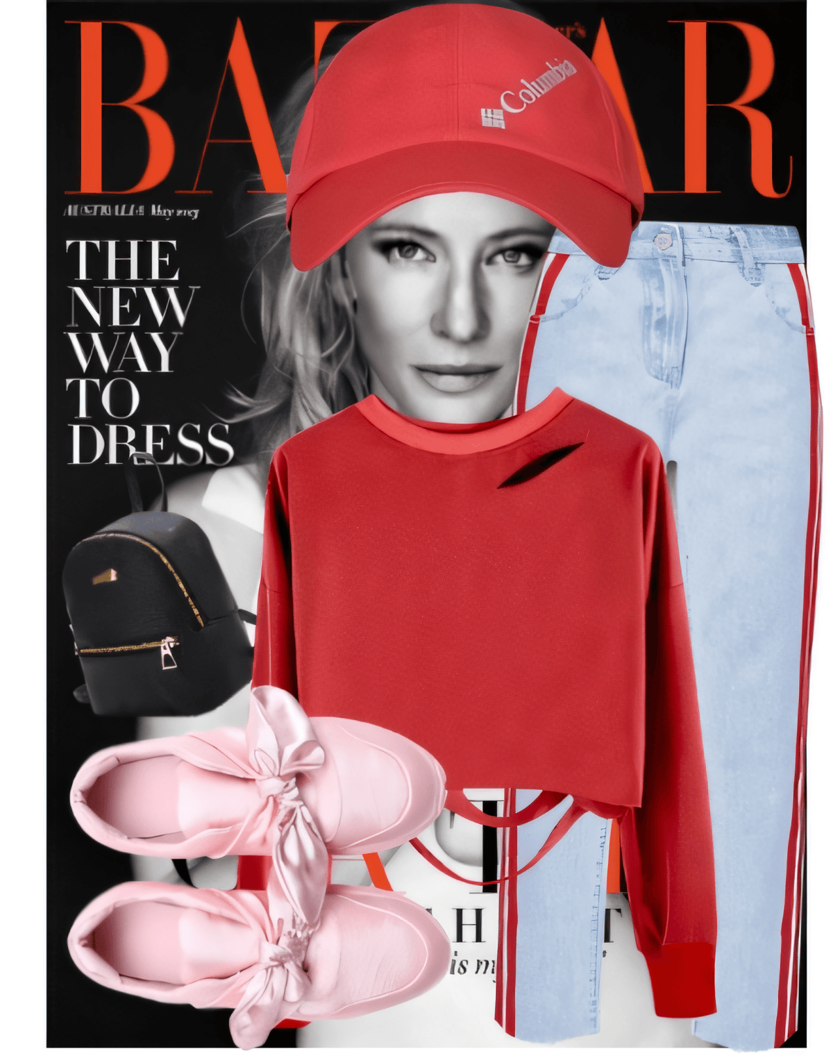 Urban Comfort Queen: The Red Sporty-Chic Edit by DEEPIKA